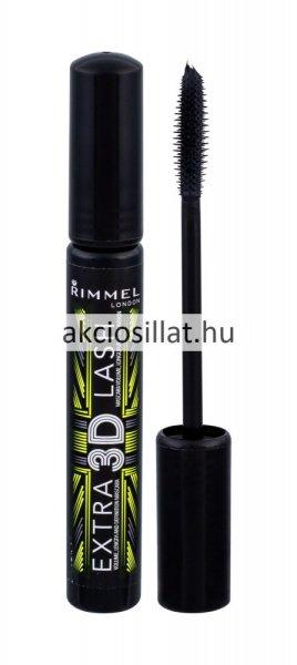 Rimmel London Extra 3D Lash Extreme Black szempillaspirál 8ml