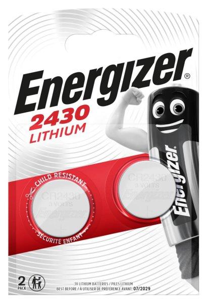 Energizer CR2430 lithium gombelem 3V bl/2