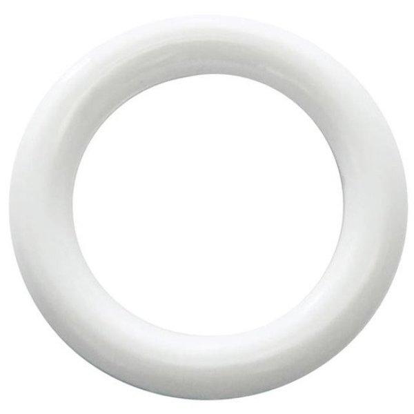 SB függönykarika műanyag d=30/45 fehér (10 db)