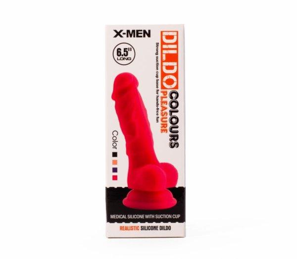 X-MEN 6.5" Dildo Colours Pleasure Flesh 1