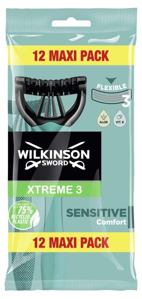 Wilkinson Sword Egyhasználatú borotva férfiaknak Wilkinson
Sensitive Comfort 12 db