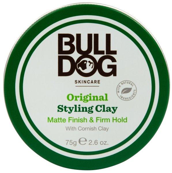 Bulldog Haj agyag Original (Styling Clay Matte Finish & Firm Hold) 75 g