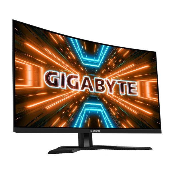 GIGABYTE Ívelt VA LED Monitor 31.5" M32QC 2560x1440,
2xHDMI/Displayport/4xUSB