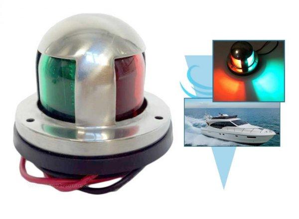 LED-es hajó navigációs fény Piros/Zöld 12 V MM0342LED