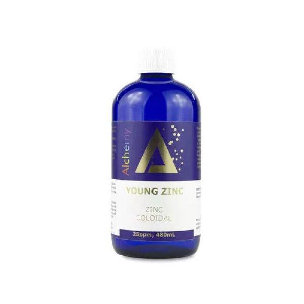 Pure Alchemy cink kolloid young zinc 25ppm 480 ml