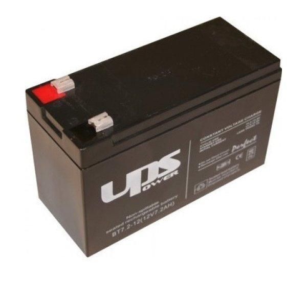 UPS Power 12V 7Ah zselés akkumulátor, pótakku GardenMaster / Straus / Daewoo
elektromos, akkumulátoros, 12V akkus háti permetezőhöz