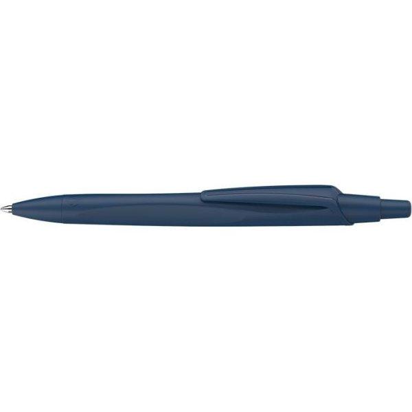 Golyóstoll, 0,5 mm, nyomógombos, sötétkék színű tolltest, SCHNEIDER
"Reco", kék