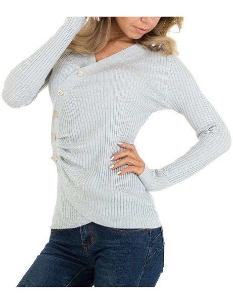 Kényelmes női kötött pulóver