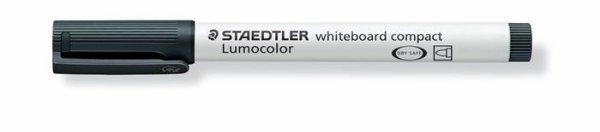 Táblamarker, 1-2 mm, kúpos, STAEDTLER "Lumocolor 341", fekete