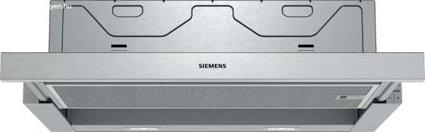 Siemens iQ300 LI64MA531 Félig beépített (kihúzható) Rozsdamentes acél 400
m3/h A