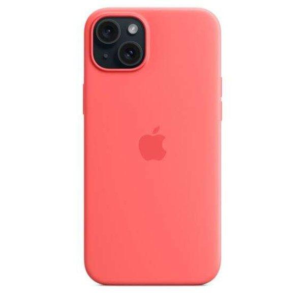 Apple MagSafe-rögzítésű iPhone 15 Plus szilikontok guava színű
(MT163ZM/A) (MT163ZM/A)