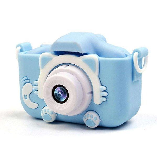 BShop Digitális kamera gyerekeknek (kék, macskás)