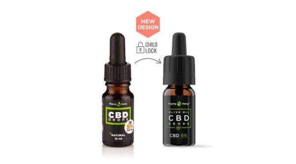 Pharmahemp 5%-os (500 mg) CBD csepp - oliva olajjal