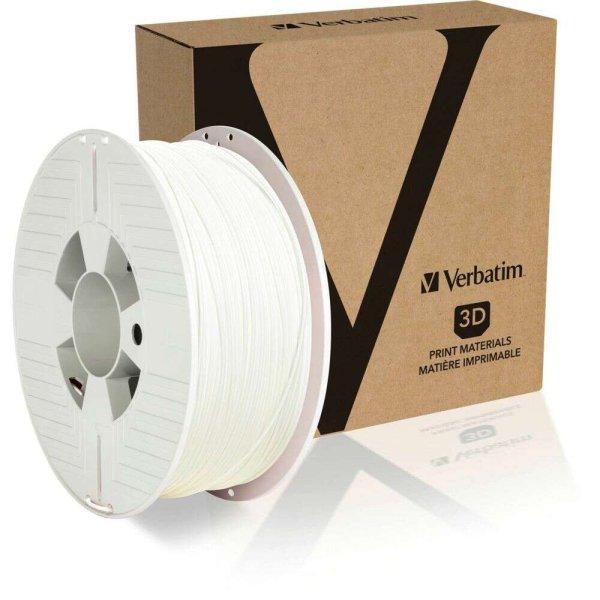 Verbatim 55315 3D nyomtató alapanyag Polilaktánsav (PLA) Fehér 1 kg