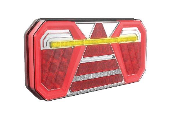 Lampa stop 305x140, LED, 6 functii, ceata, mers inapoi, semnalizare dinamica,
stanga, 02368 Amio