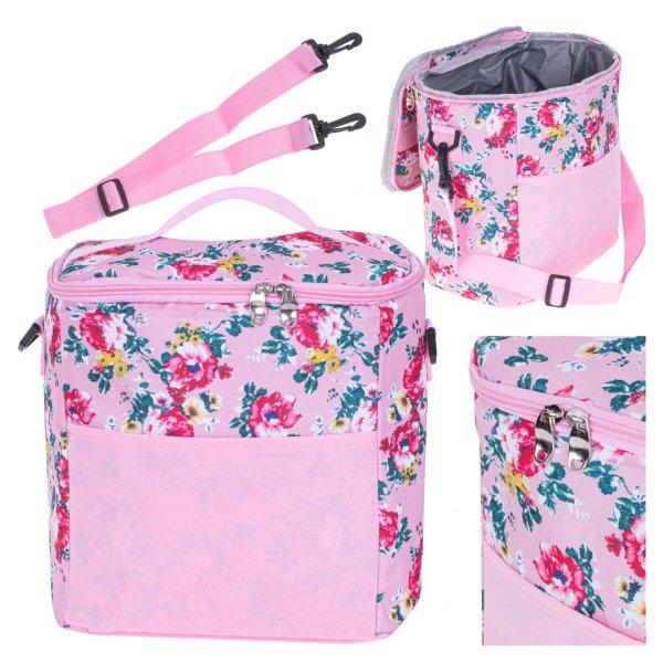 Termikus piknik táska - rózsaszín