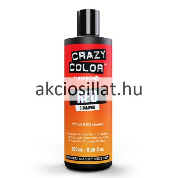 Renbow Crazy Color Red Shampoo piros hajszínező sampon 250ml