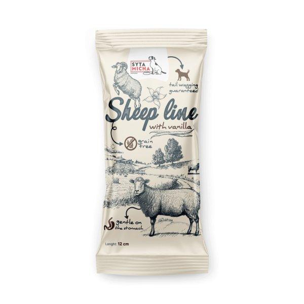 Syta Micha sheep line rágócsont bárány vaníliával kölyökkutyáknak 12cm