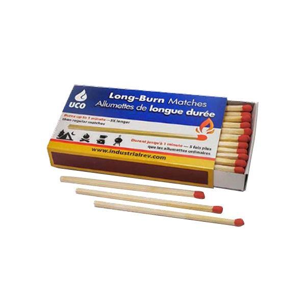 UCO Long Burn Matches Extra hosszú gyufa kandallókhoz és lámpásokhoz
