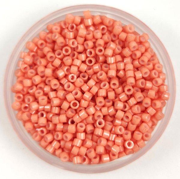 Miyuki delica gyöngy 1363 - Opaque Dyed Salmon Pink - 11/0