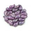 Zoliduo cseh prselt 2lyuk gyngy - Purple Vega Luster - 5x