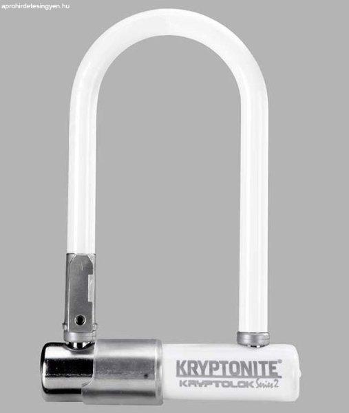 Kryptonite Kryptolok-2 Mini-7 kulcsos U-lakat [fehér]