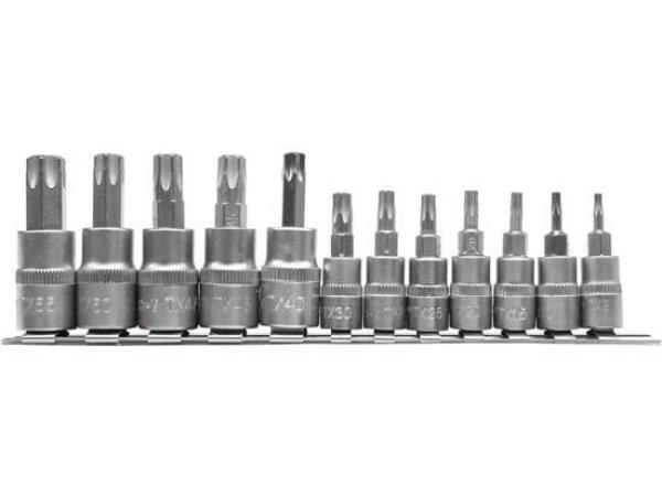 YATO Bithegy dugófejjel Torx 12 r. (1/4 col L=37mm T8-T30, 3/8 col L=48mm
T40-T55) YATO YT-04331