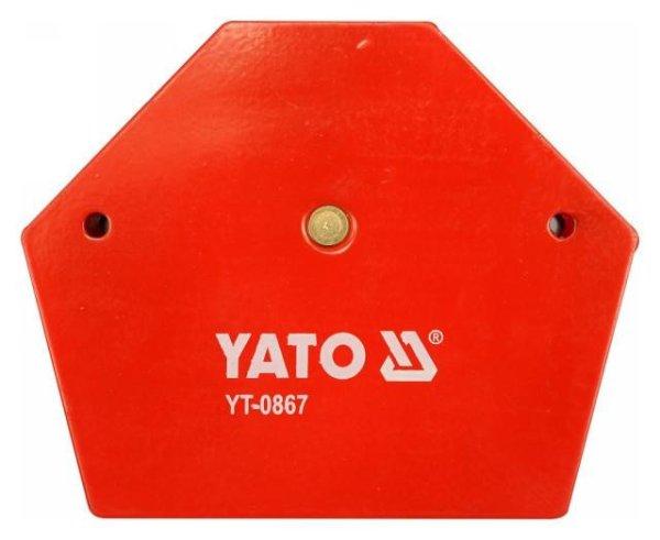 YATO Hegesztési munkadarabtartó mágneses 111x136x24 34kg YATO YT-0867
