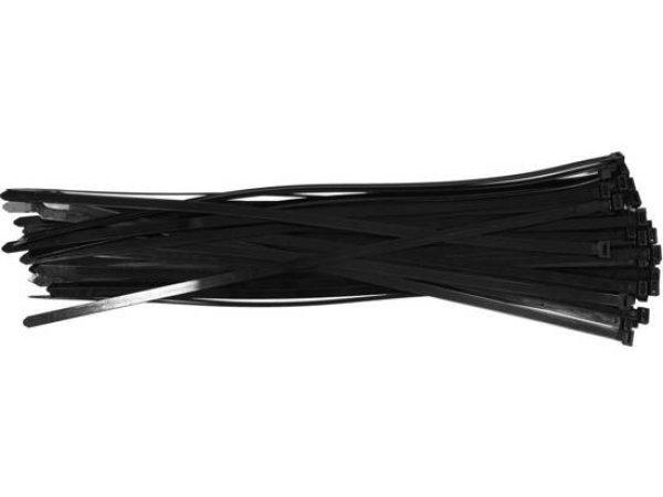 YATO Kábelkötegelő fekete 350 x 7,6 mm (50 db/cs) YATO