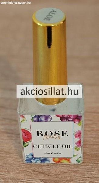 Rose Nails Cuticle Oil Aloe vera illatú körömágy olaj 15ml