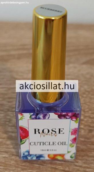 Rose Nails Cuticle Oil Blueberry Áfonya illatú körömágy olaj 15ml