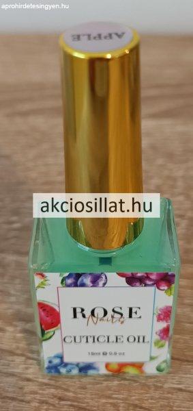 Rose Nails Cuticle Oil Apple Alma illatú körömágy olaj 15ml