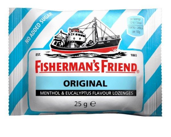 Fishermans Friend 25G Cukorka V. Kék Mentol, Cukor Nélkül