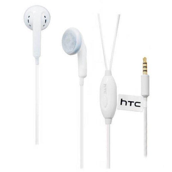 HTC 36H00824-06M 3,5mm gyári sztereo headset fehér