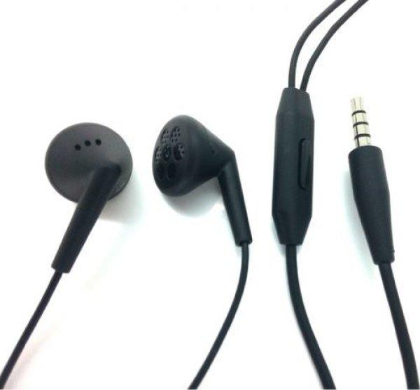 BlackBerry HDW-44306-001 / HDW-44306-003 fekete 3,5mm jack sztereo headset