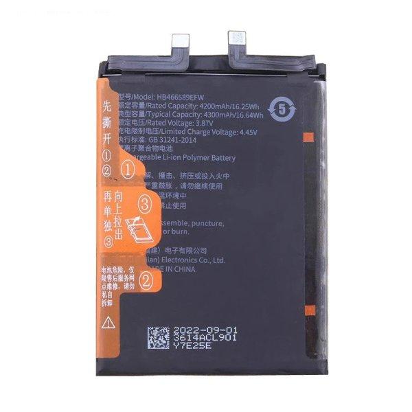 Huawei HB466589EFW (Huawei Nova 8i / Honor 50 Lite) gyári akkumulátor
Li-Polymer 4300mAh