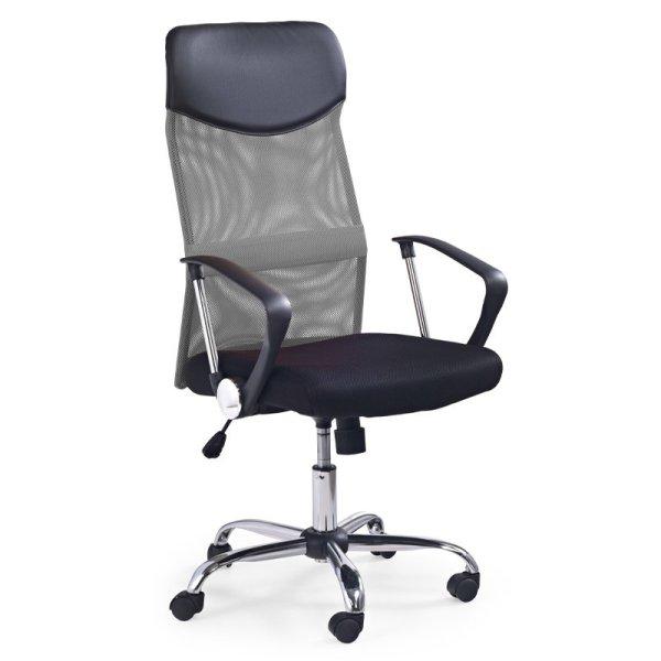 Forgó irodai szék, Nemo, hálós szövet, 61x107.5x50 cm, szürke