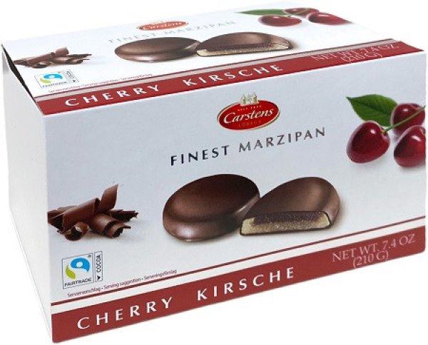 Carstens Finest Marzipan Cherry Kirsche Tallér 210G