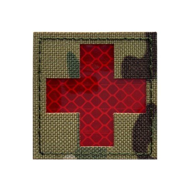 WARAGOD FELVARRÓ Reflective Fabric Cross Medic Patch Multicam