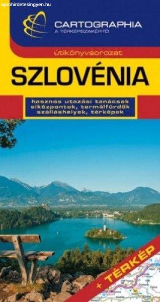 Szlovénia útikönyv + térkép