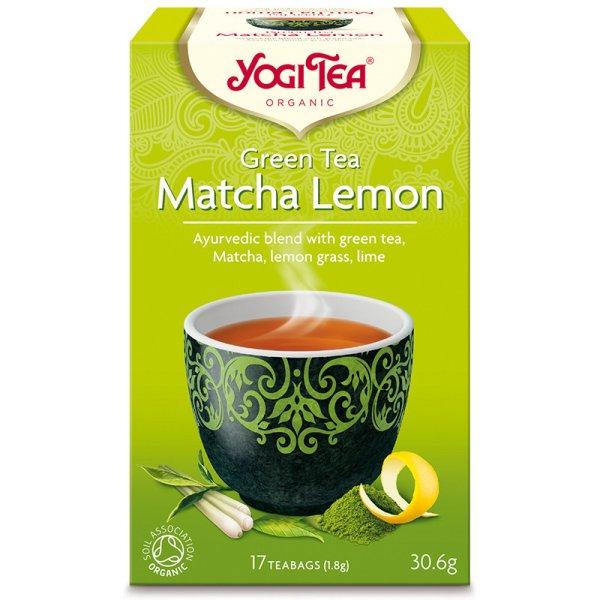 Yogi bio tea zöld matcha-citrom 17x1,8g 30,6 g