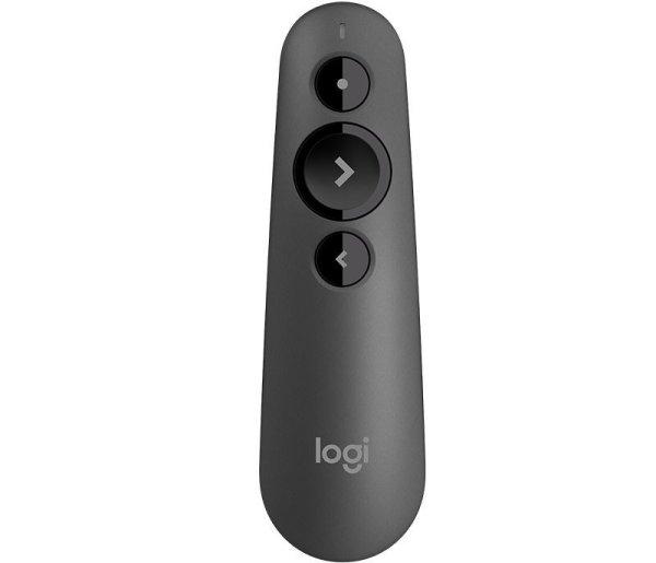 Logitech R500 Laser Presentation Remote Wireless Presenter Red Laser Black