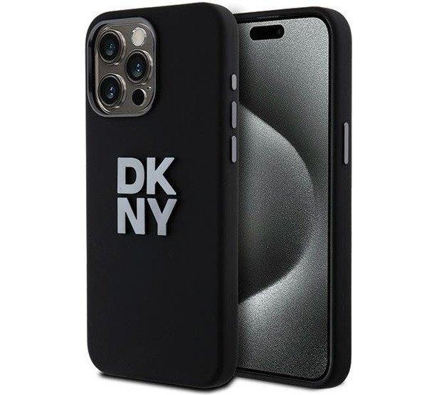 DKNY Liquid Silicone Metal Logo Apple iPhone 15 Pro hátlap tok, fekete,
DKHCP15LSMCBSK