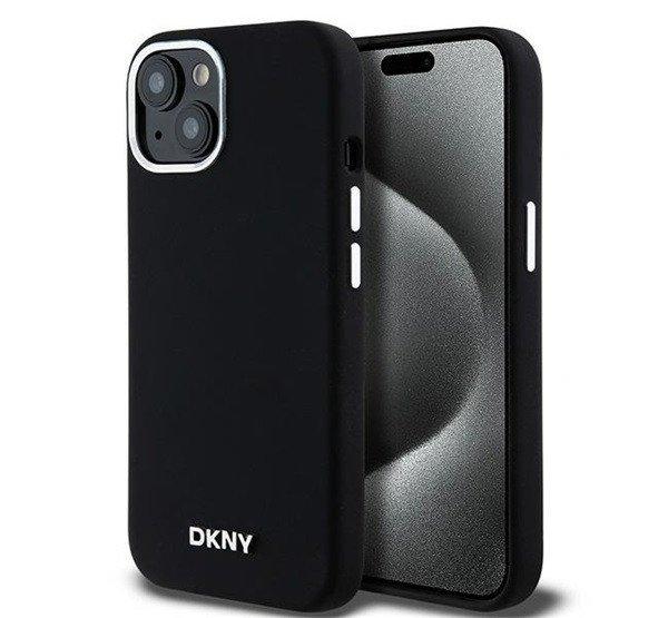 DKNY Liquid Silicone Small Metal Logo Apple iPhone 15 Plus / 14 Plus Magsafe
hátlap tok, fekete, DKHMP15MSMCHLK