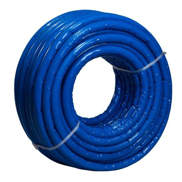 CONCEPT MLC S4 PE-RT/Al/PE-RT kék színű szigetelt ötrétegű cső, 20x2 mm,
100m / tekercs