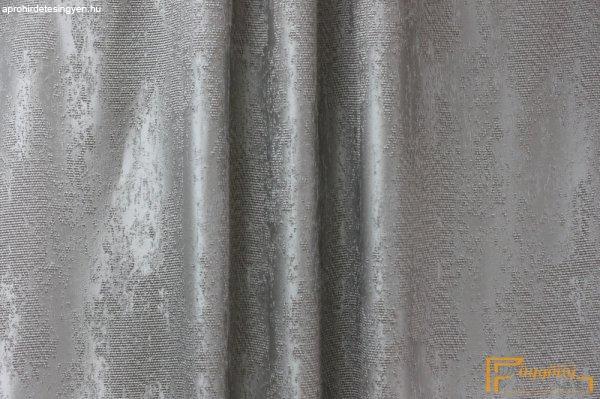 (9 szín) Rodolfo Kőmintás zsenilia dekor függöny-Ezüst-világosszürke