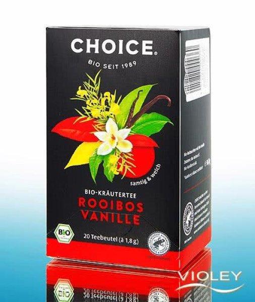 Choice bio rooibos tea vanília 36 g