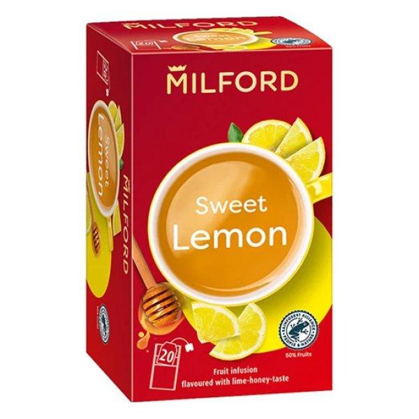 Milford citrom-méz ízű gyümölcstea 20x2,25 g 45 g