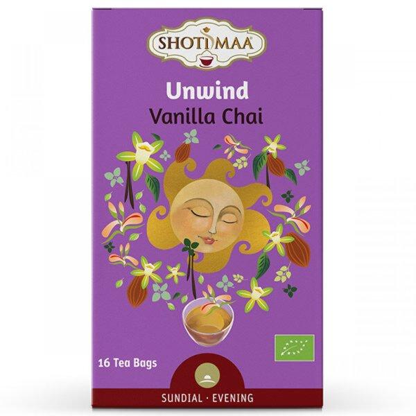 Shoti Maa bio unwind vanilla chai tea 16x2 g 32 g