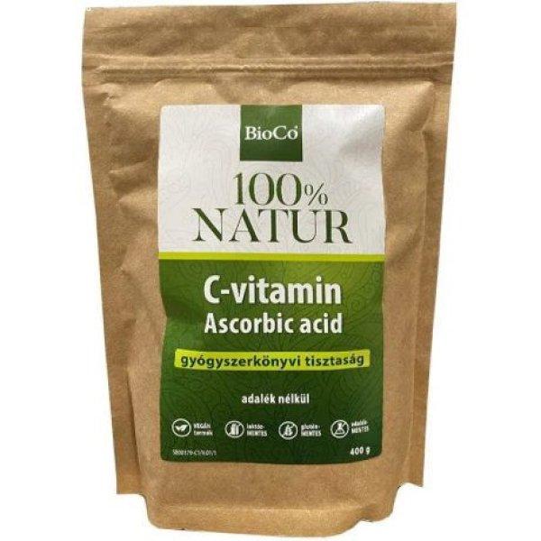 Bioco 100% natur c-vitamin ascorbid acid tasakos por 400 g